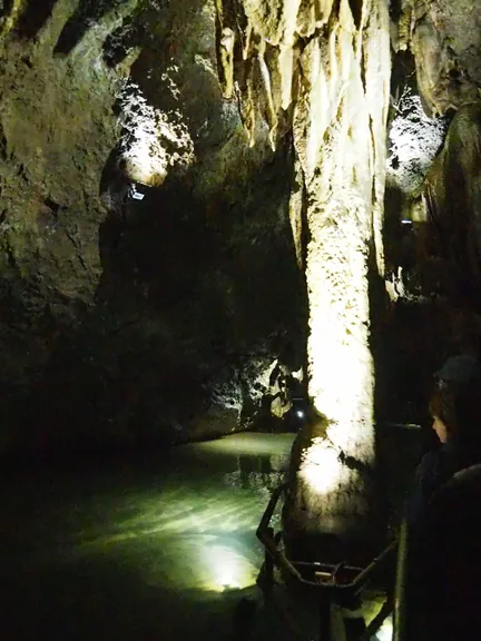 Caves of Remouchamps (Belgium)